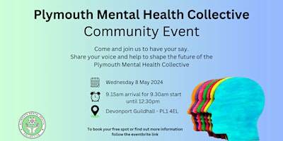Plymouth Mental Health Collective – Our 4th Community Event primary image
