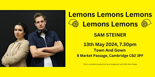 Imagem principal do evento Lemons Lemons Lemons Lemons Lemons By Sam Steiner