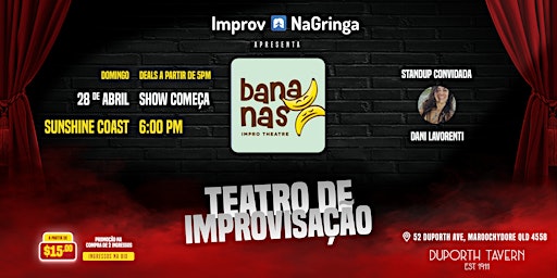 Imagem principal de Improv NaGringa | PT | Sunshine Coast