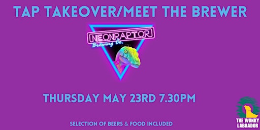 Neon Raptor Tap Takeover primary image