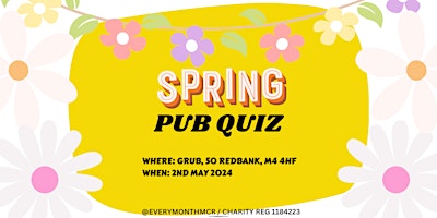 Spring Pub Quiz primary image