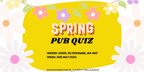 Spring Pub Quiz