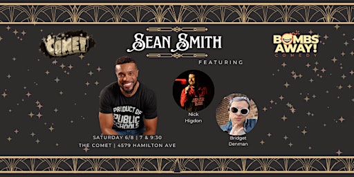 Imagem principal do evento Sean Smith | Comedy @ The Comet