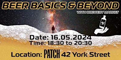 Imagem principal do evento Beer Basics & Beyond: An out-of-this-world beer tasting!