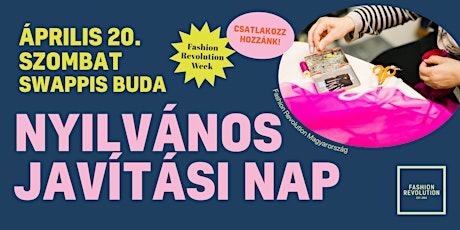 Rongyderbi - Nyilvános Javítási Nap - Swappis Buda