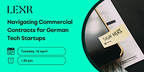 Navigating Commercial Contracts for German Tech Startups