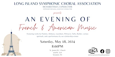 Imagem principal do evento LISCA presents An Evening of French & American Music