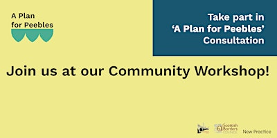 Community Workshop for the public consultation for 'A Plan for Peebles'  primärbild