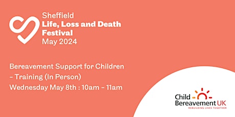 Bereavement Support for Children - Training (In Person)