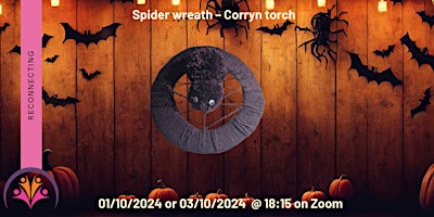 Imagen principal de Spider wreath – Corryn torch