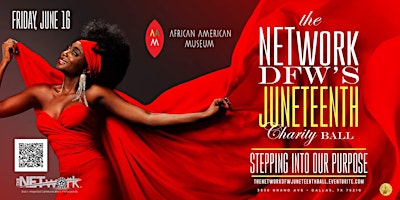 Image principale de Juneteenth Charity Ball with The NETwork DFW