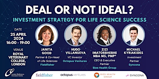 Deal or Not Ideal? Investment Strategy for Life Science Success  primärbild