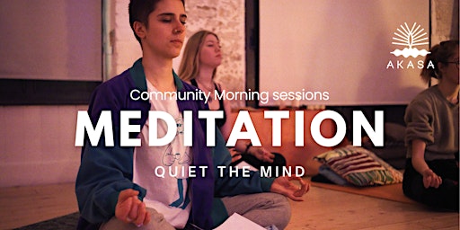 Imagem principal do evento Morning Meditation: Tues - Thurs