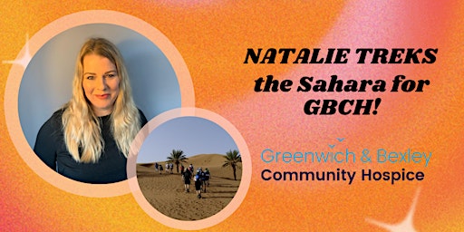 Imagem principal do evento Natalie Treks The Sahara - Charity Night