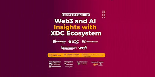 Hauptbild für Feasting on Future Tech: Web3 and AI Insights with XDC Ecosystem