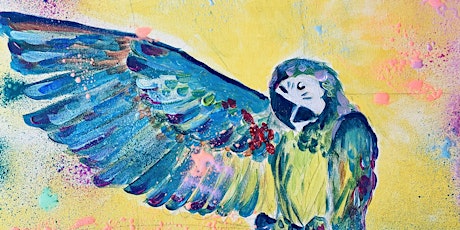 Café & Kunst: Papagei