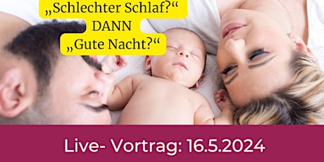 Schlechter Schlaf? DANN  Gute Nacht?