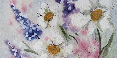 Immagine principale di May Flowers- Beginners Watercolor Class 