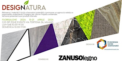 ZANUSOlengno @ "Design Natura" FuoriSalone 2024 primary image