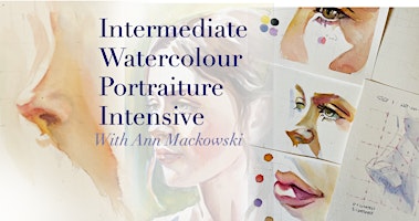 Intermediate Watercolour Portraiture Masterclass--All Supplies Provided! primary image