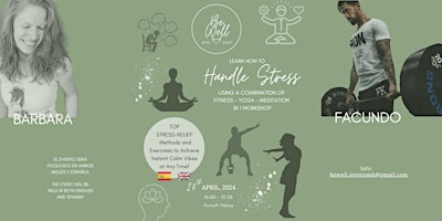 Primaire afbeelding van Learn how to: Handle Stress - BeWell Workshop