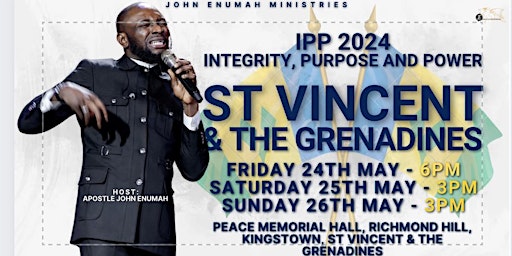 Imagem principal do evento Saint Vincent & The Grenadines PROPHETIC Invasion