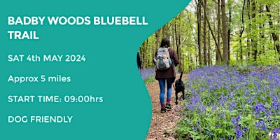 BADBY WOODS BLUEBELL WALK | 5 MILES | MODERATE | NORTHANTS primary image