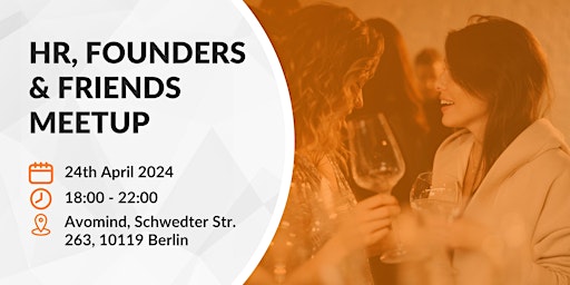 Immagine principale di HR, Founders & Friends Meetup 