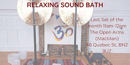 Imagem principal do evento Relaxing Gong Bath