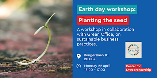 Imagem principal do evento Workshop: Planting the Seed on Earth day