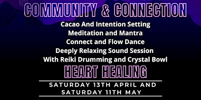 Connect and Flow, Free Movement, Cacao, Reiki, Sound Healing, primary image