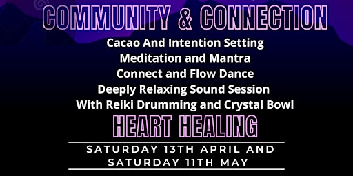 Imagem principal do evento Connect and Flow, Free Movement, Cacao, Reiki, Sound Healing,