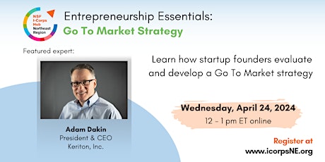 Entrepreneurship Essentials: Go To Market Strategy