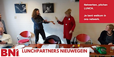Imagem principal do evento BNI Netwerk lunch bij de Partner in Nieuwegein.