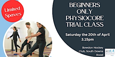 Primaire afbeelding van Beginners Only Trial Physiocore Class