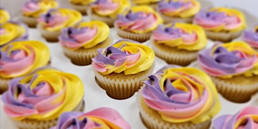 Imagem principal de Cupcake Decorating - Buttercream Piping Essentials