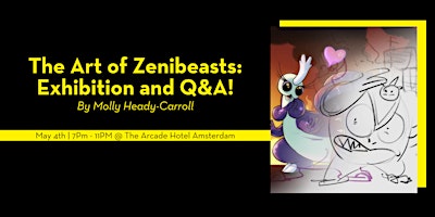 Exhibition and Q&A: The Art of Zenibeasts! primary image