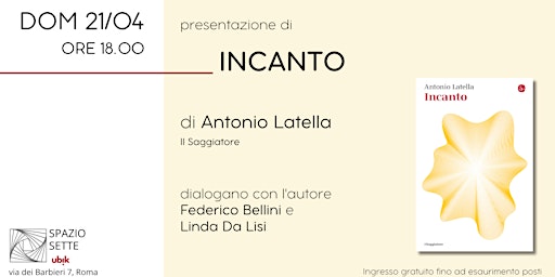 Hauptbild für Presentazione di "Incanto"