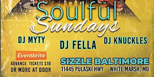 Primaire afbeelding van Soulful Sunday’s Day Party