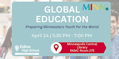Global Education: Preparing Minnesota's Youth for the World primary image