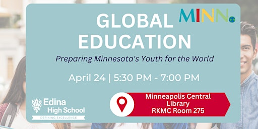 Primaire afbeelding van Global Education: Preparing Minnesota's Youth for the World