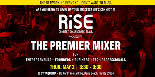 RiSE Experience: Entrepreneurs MIXER primary image