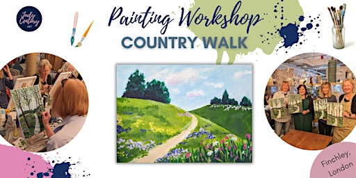 Image principale de Painting Workshop - Paint your own English countryside landscape! NW London