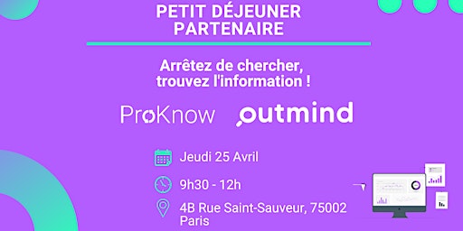 Image principale de Petit déjeuner ProKnow club x Outmind