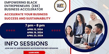 EBE Business Accelerator Info Session