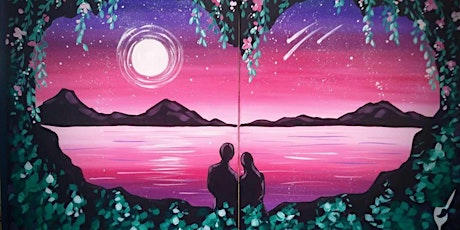 Romantic Star Gazing - Date Night - Paint and Sip by Classpop!™
