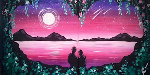 Imagem principal de Romantic Star Gazing - Date Night - Paint and Sip by Classpop!™