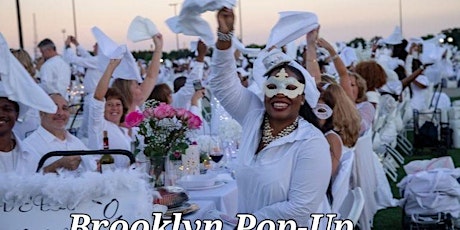 Brooklyn  Popup - Soirée Dans Le Parc - A Chic  All-White Dinner Party