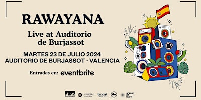 Imagem principal do evento Rawayana - Valencia - Live at Burjasot - 2024