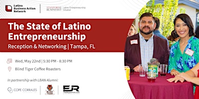 Immagine principale di LBAN State of the Latino Entrepreneurship Reception | Tampa, FL 